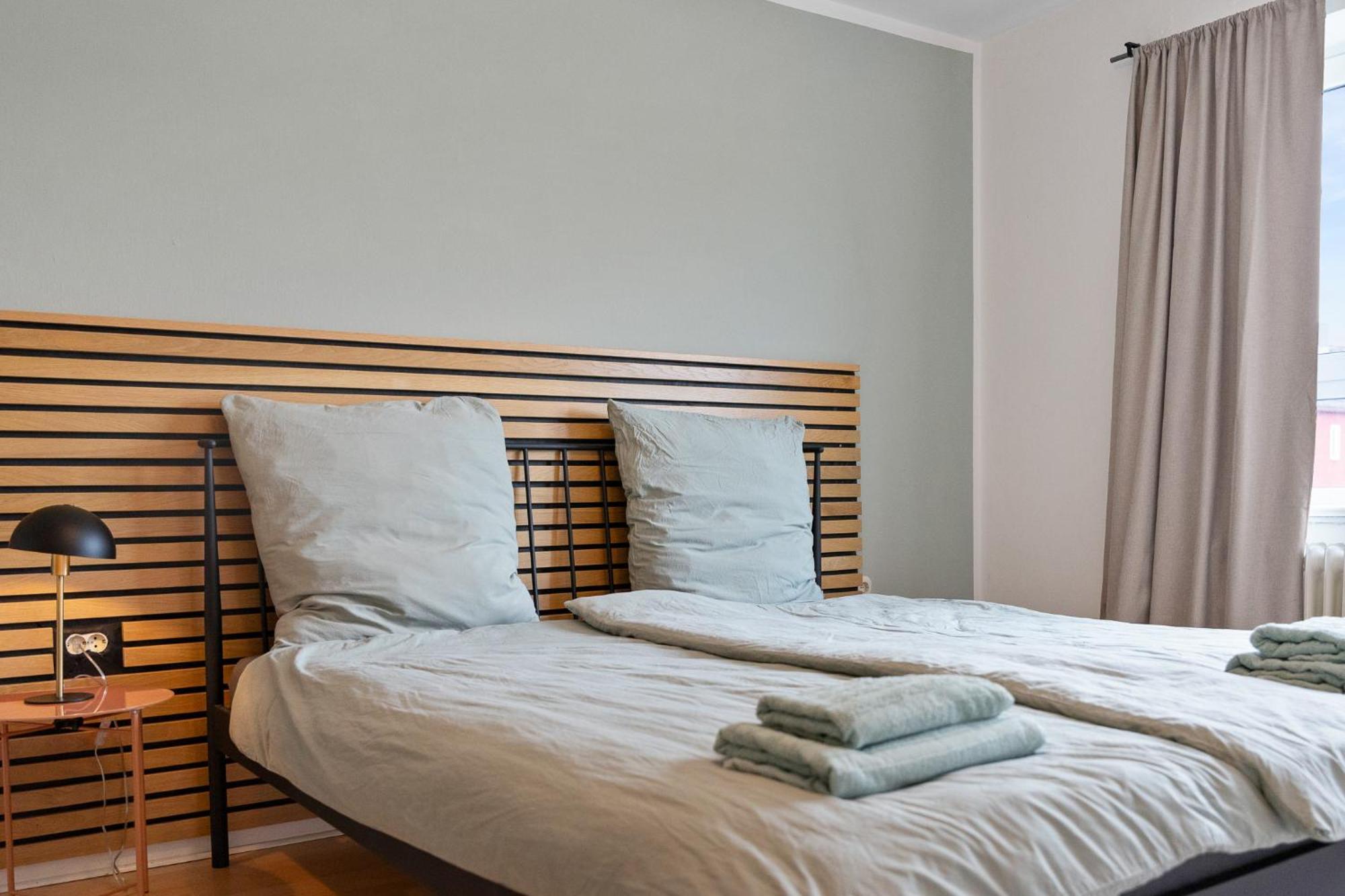 Zentrale Wohnung 3 Zimmer 24H Check In Kiel Bagian luar foto
