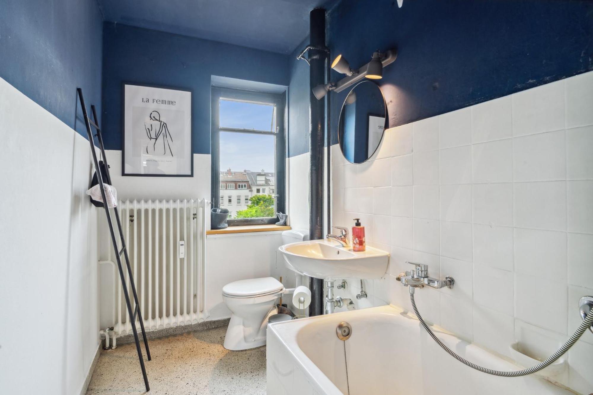 Zentrale Wohnung 3 Zimmer 24H Check In Kiel Bagian luar foto