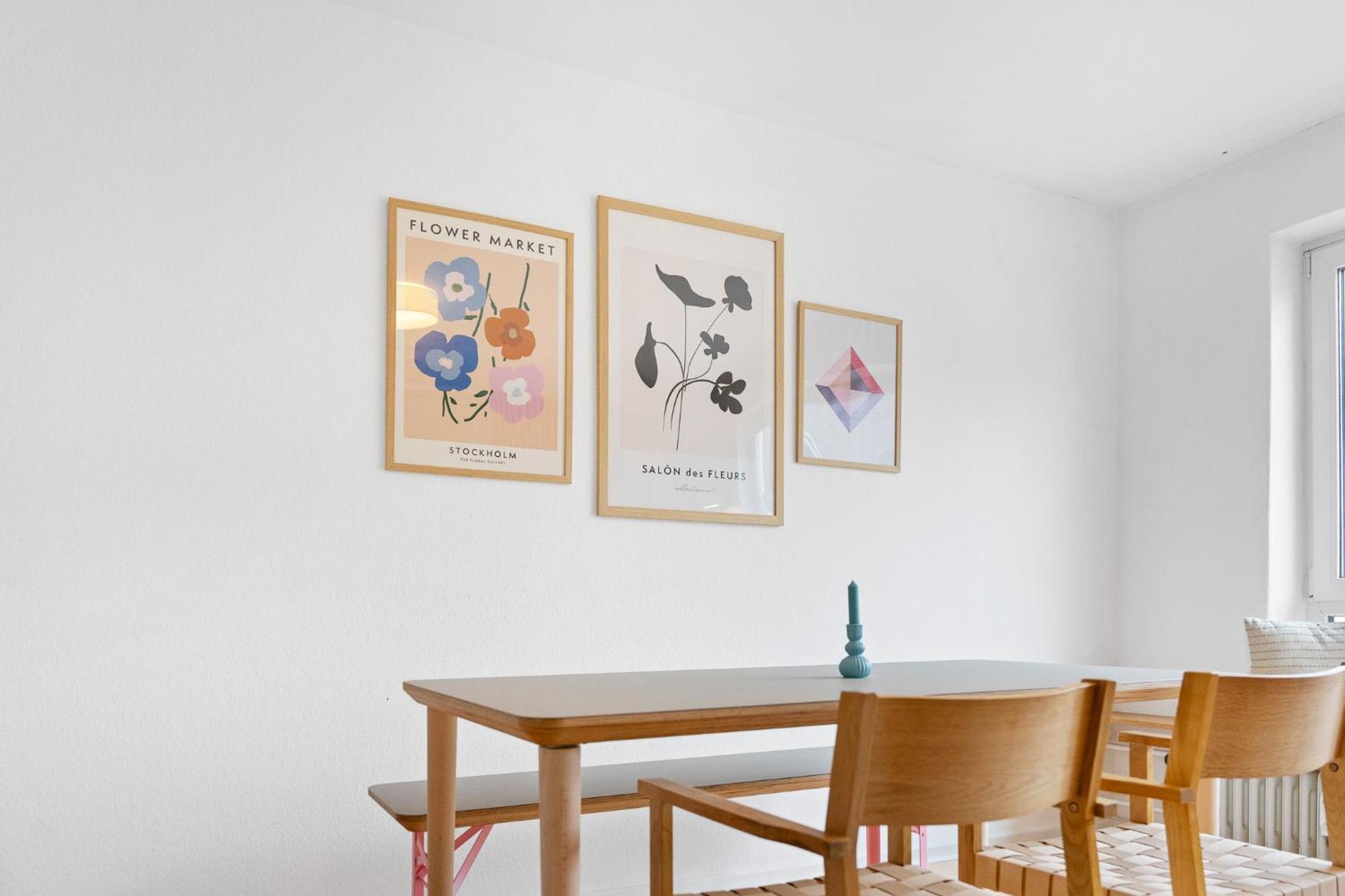 Zentrale Wohnung 3 Zimmer 24H Check In Kiel Bagian luar foto
