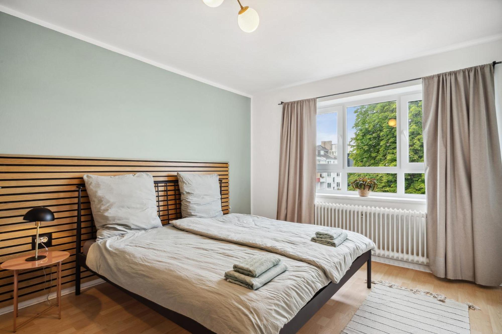 Zentrale Wohnung 3 Zimmer 24H Check In Kiel Bagian luar foto